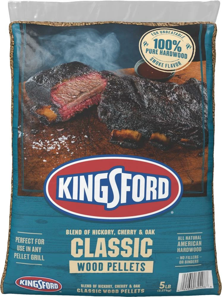 Kingsford Grilling Fuels Hickory Oak and Cherry 5-lb Grill Pellets 1 Kingsford Grilling Fuels Hickory Oak and Cherry 5-lb Grill Pellets