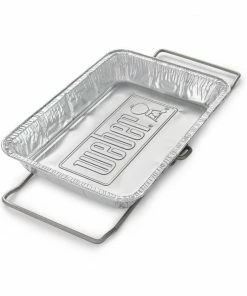 Weber Grilling Tools & Accessories SmokeFire 1.28-in x 7.62-in W Disposable Aluminum Grill Drip Pan