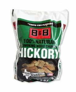 B&B Charcoal Grilling Fuels Band B 549 cu in Hickory Smoking Chunks