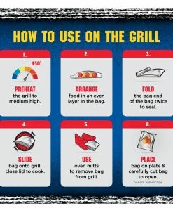 Kingsford Grilling Tools & Accessories Aluminum Non-stick Grill Bag(s) 10 Kingsford Grilling Tools & Accessories Aluminum Non-stick Grill Bag(s) -Mmaster Outlet Shop 17753585