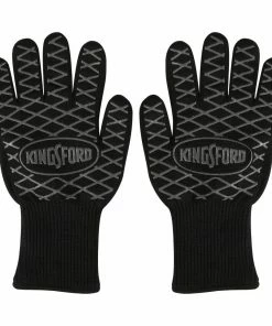 Kingsford Grilling Tools & Accessories Black Aramid Fiber Grill Gloves 6 Kingsford Grilling Tools & Accessories Black Aramid Fiber Grill Gloves -Mmaster Outlet Shop 17753643