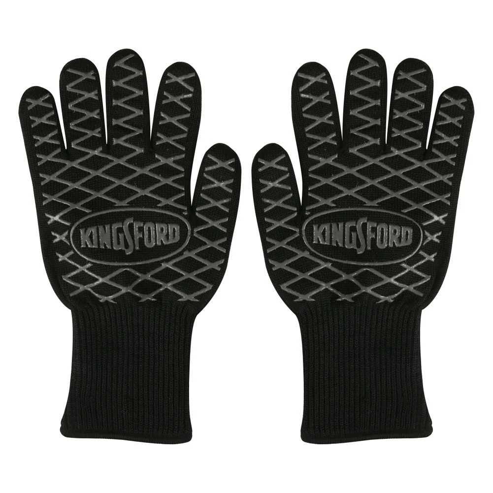 Kingsford Grilling Tools & Accessories Black Aramid Fiber Grill Gloves 3 Kingsford Grilling Tools & Accessories Black Aramid Fiber Grill Gloves - Image 3