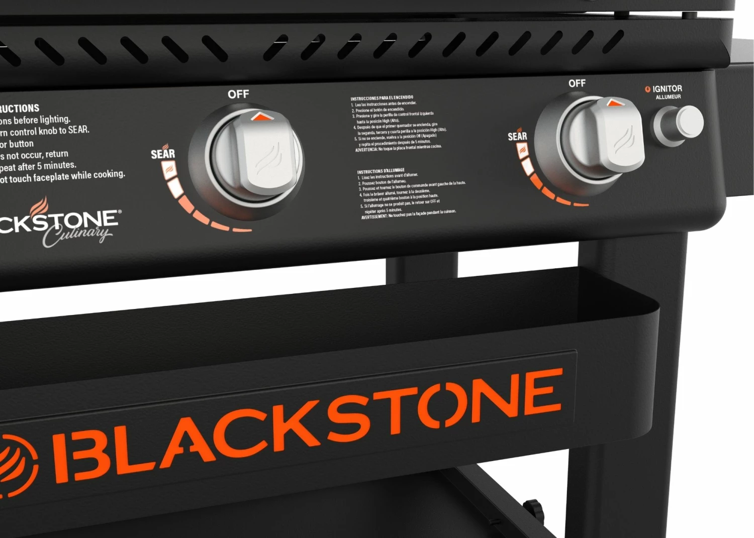 Blackstone Grills Culinary 3-Burner Liquid Propane Flat Top Grill 7 Blackstone Grills Culinary 3-Burner Liquid Propane Flat Top Grill - Image 7