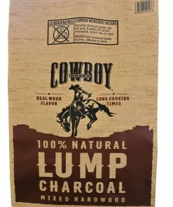 Cowboy Charcoal Grilling Fuels Cowboy 15lb Hardwood Lump Charcoal 15-lb Lump Charcoal