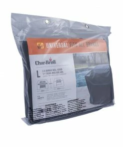 Char-Broil Grilling Tools & Accessories Basic 62-in W x 42-in H Black Gas Grill Cover -Mmaster Outlet Shop 18166965