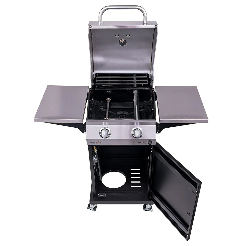 Char-Broil Grills Performance Black 2-Burner Liquid Propane Gas Grill 5 Char-Broil Grills Performance Black 2-Burner Liquid Propane Gas Grill - Image 5