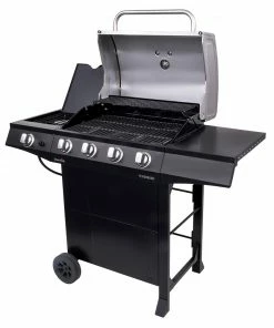 Char-Broil Grills Performance Black 4-Burner Liquid Propane Gas Grill with 1 Side Burner -Mmaster Outlet Shop 18385831