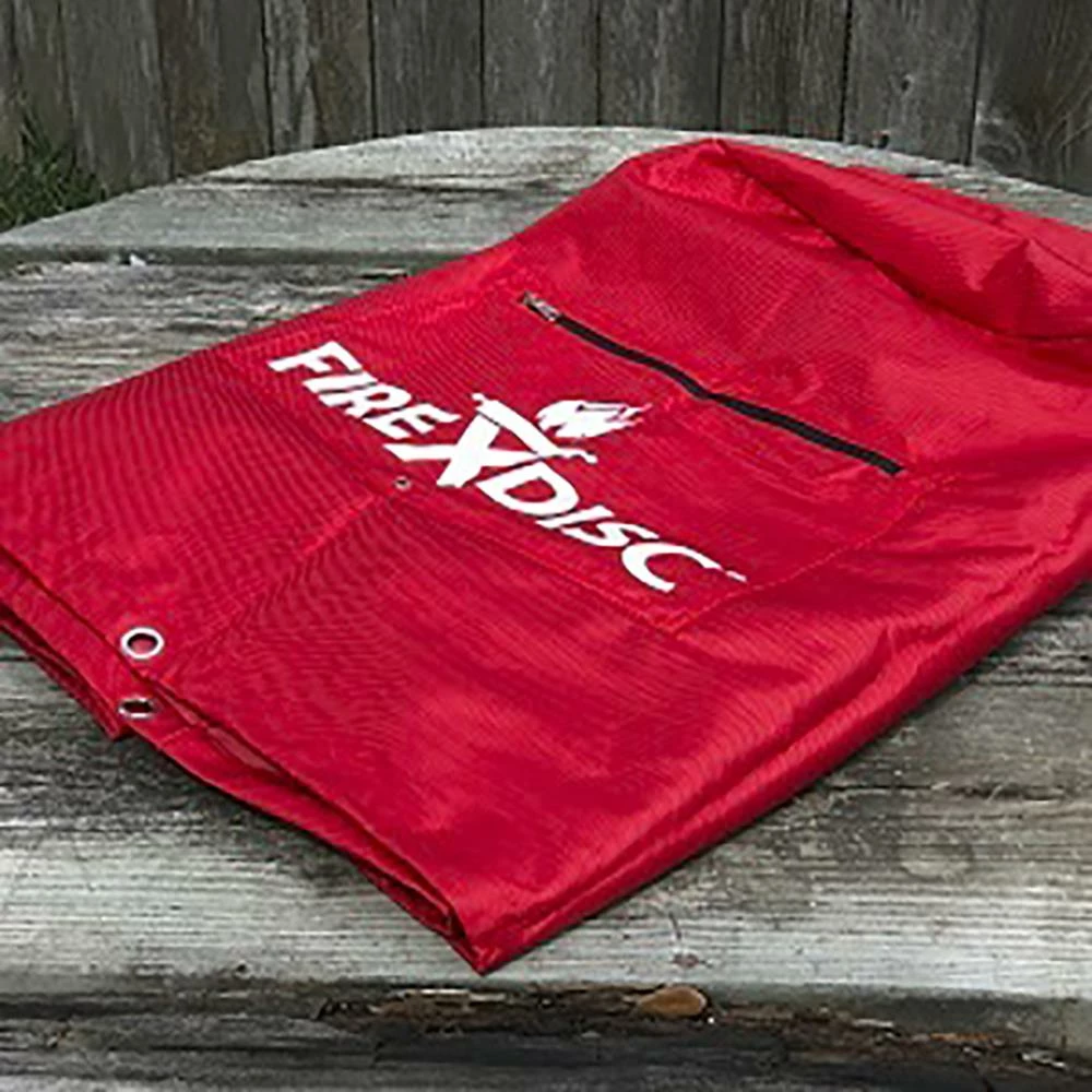 FIREDISC Grilling Tools & Accessories 12-in W x 11-in H Fireman Red Gas Grill Cover 3 FIREDISC Grilling Tools & Accessories 12-in W x 11-in H Fireman Red Gas Grill Cover - Image 3