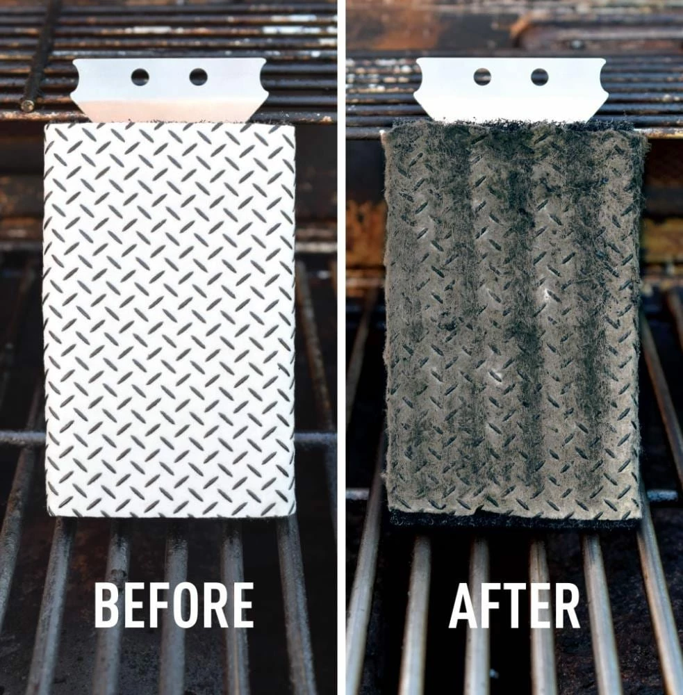 Proud Grill Company Grilling Tools & Accessories Grill Cleaner Kit Steel Wool Plastic 3-in Grill Brush and Scouring Pad 6 Proud Grill Company Grilling Tools & Accessories Grill Cleaner Kit Steel Wool Plastic 3-in Grill Brush and Scouring Pad - Image 6