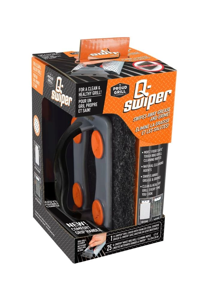 Proud Grill Company Grilling Tools & Accessories Grill Cleaner Kit Steel Wool Plastic 3-in Grill Brush and Scouring Pad 2 Proud Grill Company Grilling Tools & Accessories Grill Cleaner Kit Steel Wool Plastic 3-in Grill Brush and Scouring Pad - Image 2