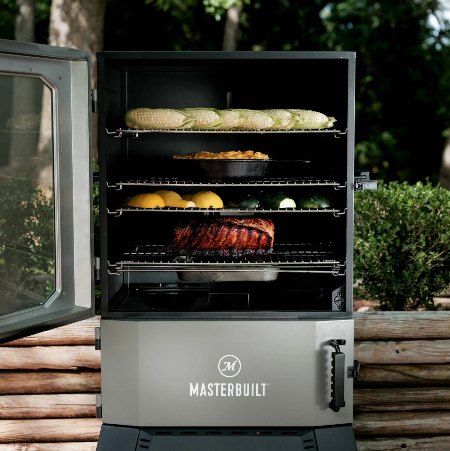 Masterbuilt Smokers 40-inch Digital Charcoal Smoker in Gray 7 Masterbuilt Smokers 40-inch Digital Charcoal Smoker in Gray - Image 7