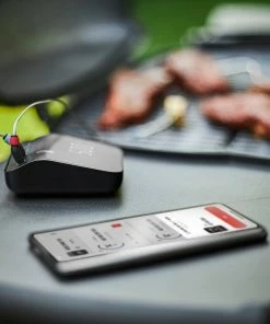 Weber Grilling Tools & Accessories Connect Smart Grilling Hub Digital Probe Bluetooth Compatibility Meat Thermometer -Mmaster Outlet Shop 40953158