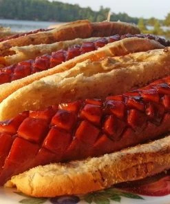 SLOTDOG Grilling Tools & Accessories Stainless Steel Hot Dog Slicing Tool -Mmaster Outlet Shop 41411301