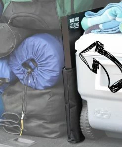 BBQ Croc Grills Portable Easy Grill 220-Sq-in Foldable Charcoal Barbecue Black -Mmaster Outlet Shop 41413201