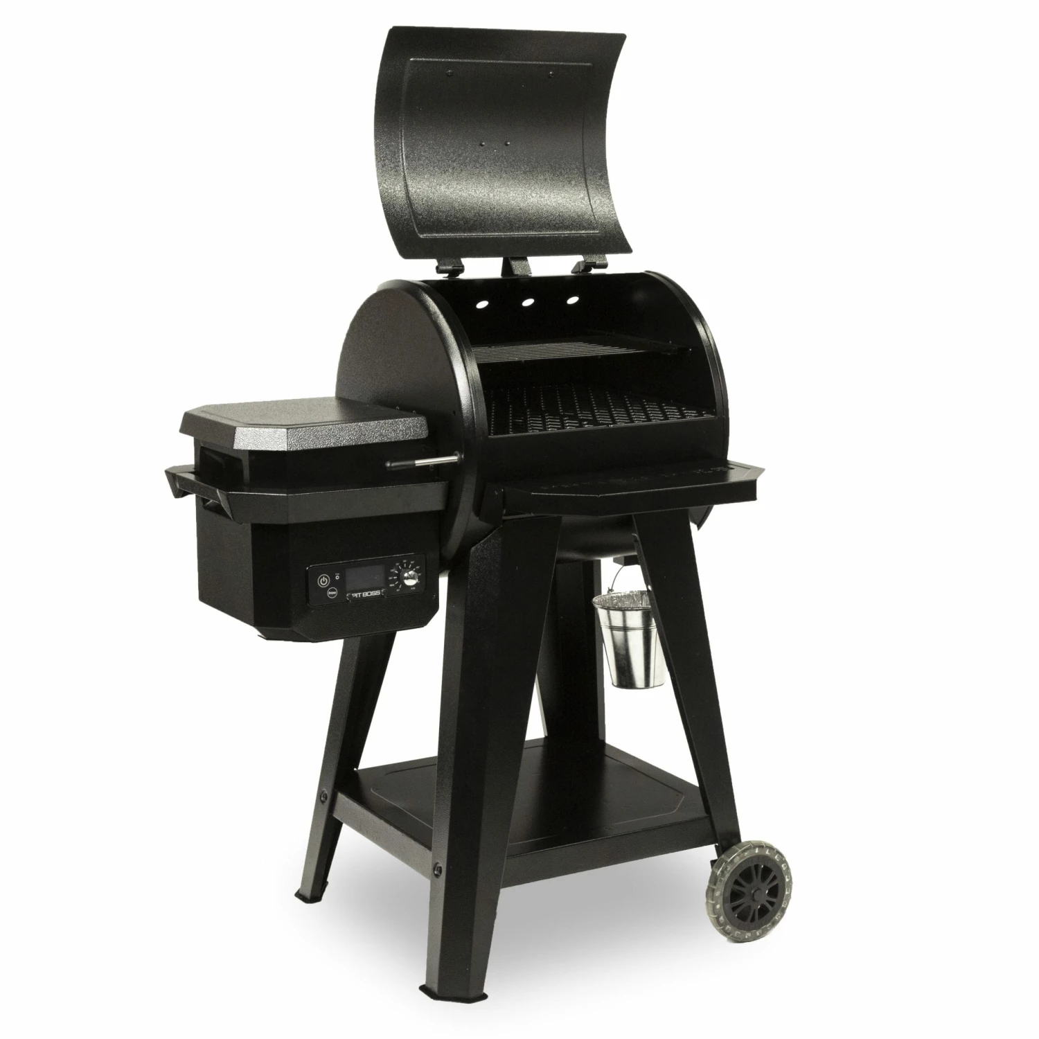 Pit Boss Grills 600-sq in Black Pellet Grill 2 Pit Boss Grills 600-sq in Black Pellet Grill - Image 2