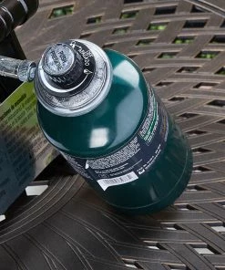 Mr. Bar-B-Q Grills Portable LP gas grill Black/Powder Coated 10000-BTU 178-sq in Portable Gas Grill -Mmaster Outlet Shop 42291856