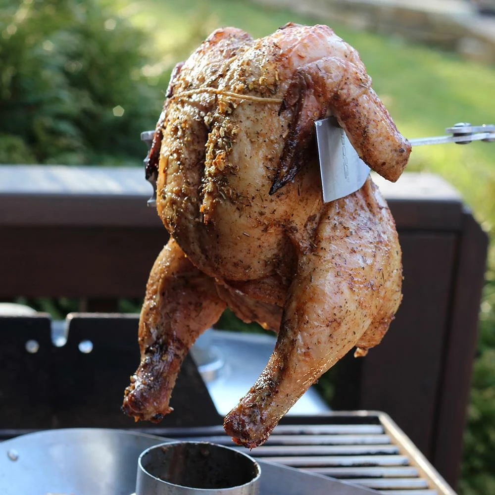 BBQ Croc Grilling Tools & Accessories 3 in 1 Barbecue Tool, 18 in. Blue Aluminum Scissor-style Tongs 2 BBQ Croc Grilling Tools & Accessories 3 in 1 Barbecue Tool, 18 in. Blue Aluminum Scissor-style Tongs - Image 2