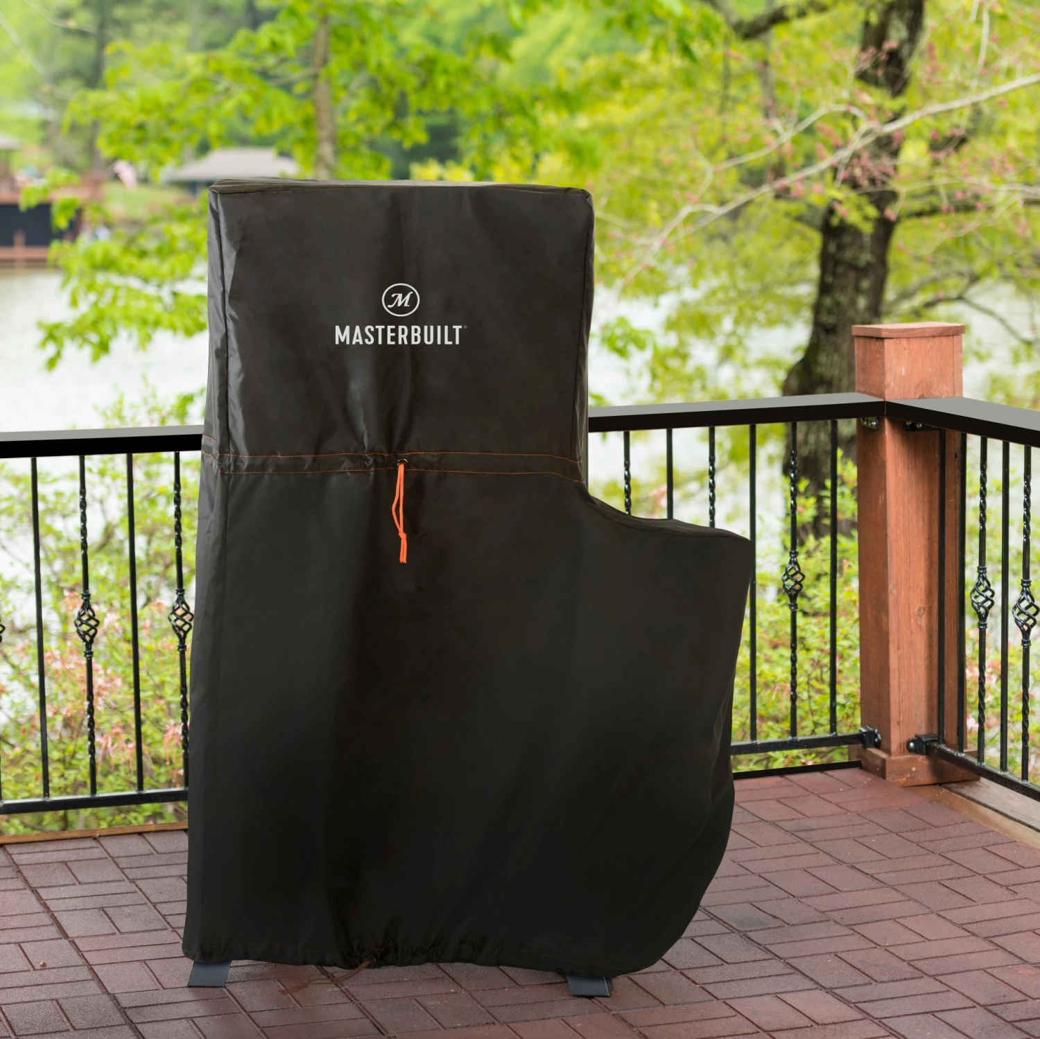 Masterbuilt Grilling Tools & Accessories 30-inch Propane and Pellet 32.992-in W x 23.15-in H Black Vertical Smoker Cover 2 Masterbuilt Grilling Tools & Accessories 30-inch Propane and Pellet 32.992-in W x 23.15-in H Black Vertical Smoker Cover - Image 2