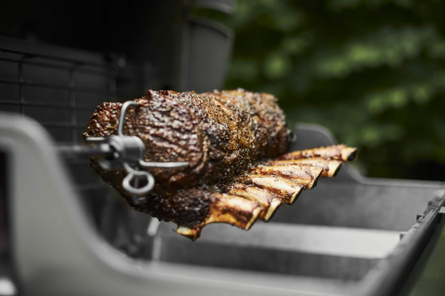 Weber Grilling Tools & Accessories 55.7-in Stainless Steel Grill Rotisserie 4 Weber Grilling Tools & Accessories 55.7-in Stainless Steel Grill Rotisserie - Image 4