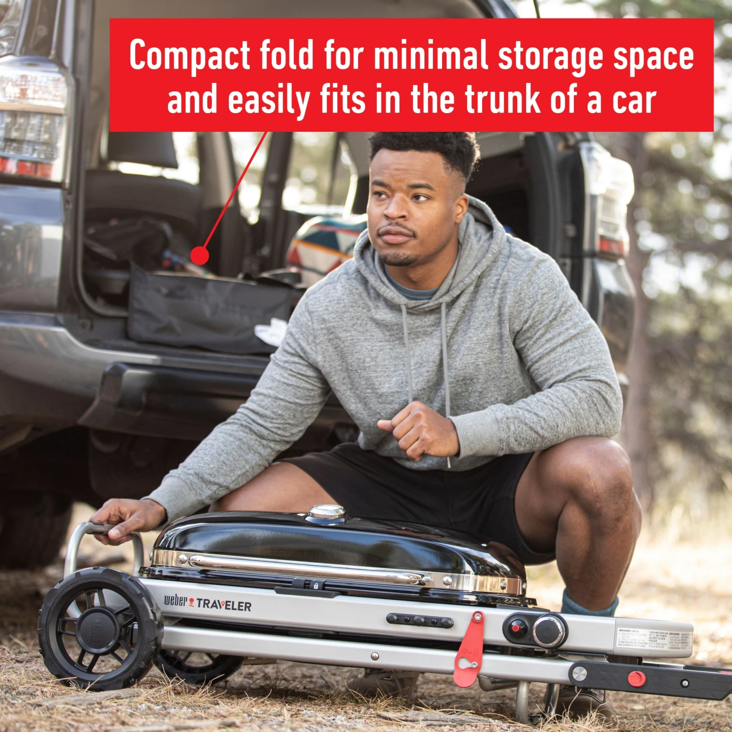 Weber Grills Traveler Portable Gas Grill 14 Weber Grills Traveler Portable Gas Grill - Image 14