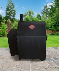 Char-Griller Grilling Tools & Accessories 65-in W x 49-in H Black Charcoal Grill Cover -Mmaster Outlet Shop 42727556
