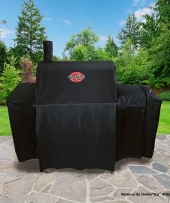 Char-Griller Grilling Tools & Accessories 65-in W x 49-in H Black Charcoal Grill Cover -Mmaster Outlet Shop 42727559