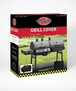 Char-Griller Grilling Tools & Accessories Duo Grill Cover 62-in W x 50-in H Black Gas Grill Cover 16 Char-Griller Grilling Tools & Accessories Duo Grill Cover 62-in W x 50-in H Black Gas Grill Cover -Mmaster Outlet Shop 43086840