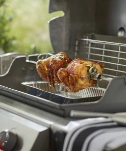 Weber Grilling Tools & Accessories 42.1-in Stainless Steel Grill Rotisserie -Mmaster Outlet Shop 43251814 scaled