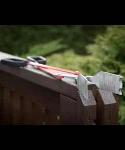 BBQ Croc Grilling Tools & Accessories 3 in 1 barbecue tool, 26 in. Red Aluminum Scissor-style Tongs -Mmaster Outlet Shop 43284380