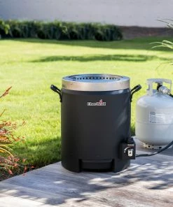 Char-Broil Turkey Fryers, Cookers, & Pots Big Easy 0-Gallon 20-lb Cylinder Piezo Ignition Oil-less Gas Turkey Fryer -Mmaster Outlet Shop 43320886 scaled