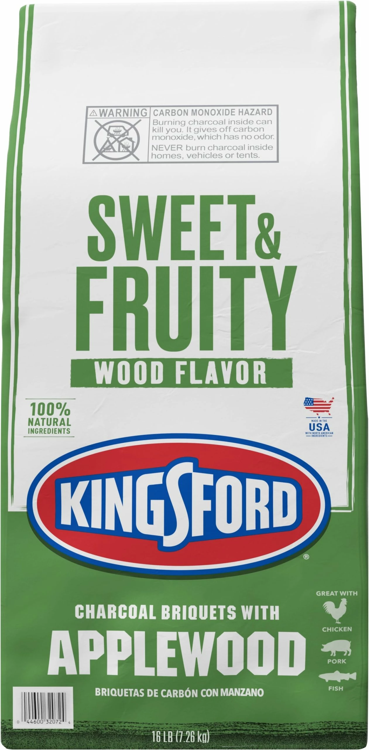 Kingsford Grilling Fuels 16-lb Applewood Charcoal Briquettes 1 Kingsford Grilling Fuels 16-lb Applewood Charcoal Briquettes