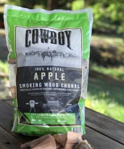 Cowboy Charcoal Grilling Fuels Cowboy Apple Wood Chunks, 600 cu in -Mmaster Outlet Shop 43345572