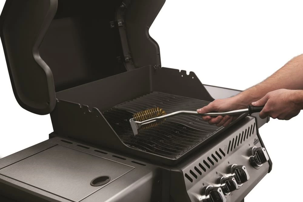 NAPOLEON Grilling Tools & Accessories Napoleon Grilling Accessories Brass Plastic 22-in Grill Brush 2 NAPOLEON Grilling Tools & Accessories Napoleon Grilling Accessories Brass Plastic 22-in Grill Brush - Image 2