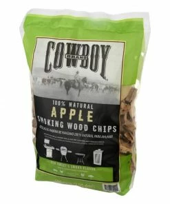 Cowboy Charcoal Grilling Fuels Apple 180 Cubic Inch(Es) Wood Chips -Mmaster Outlet Shop 43391352