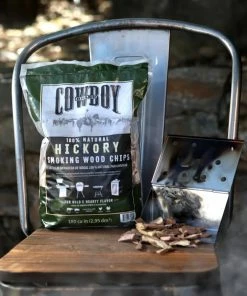 Cowboy Charcoal Grilling Fuels Hickory 180 Cubic Inch(Es) Wood Chips -Mmaster Outlet Shop 43396812