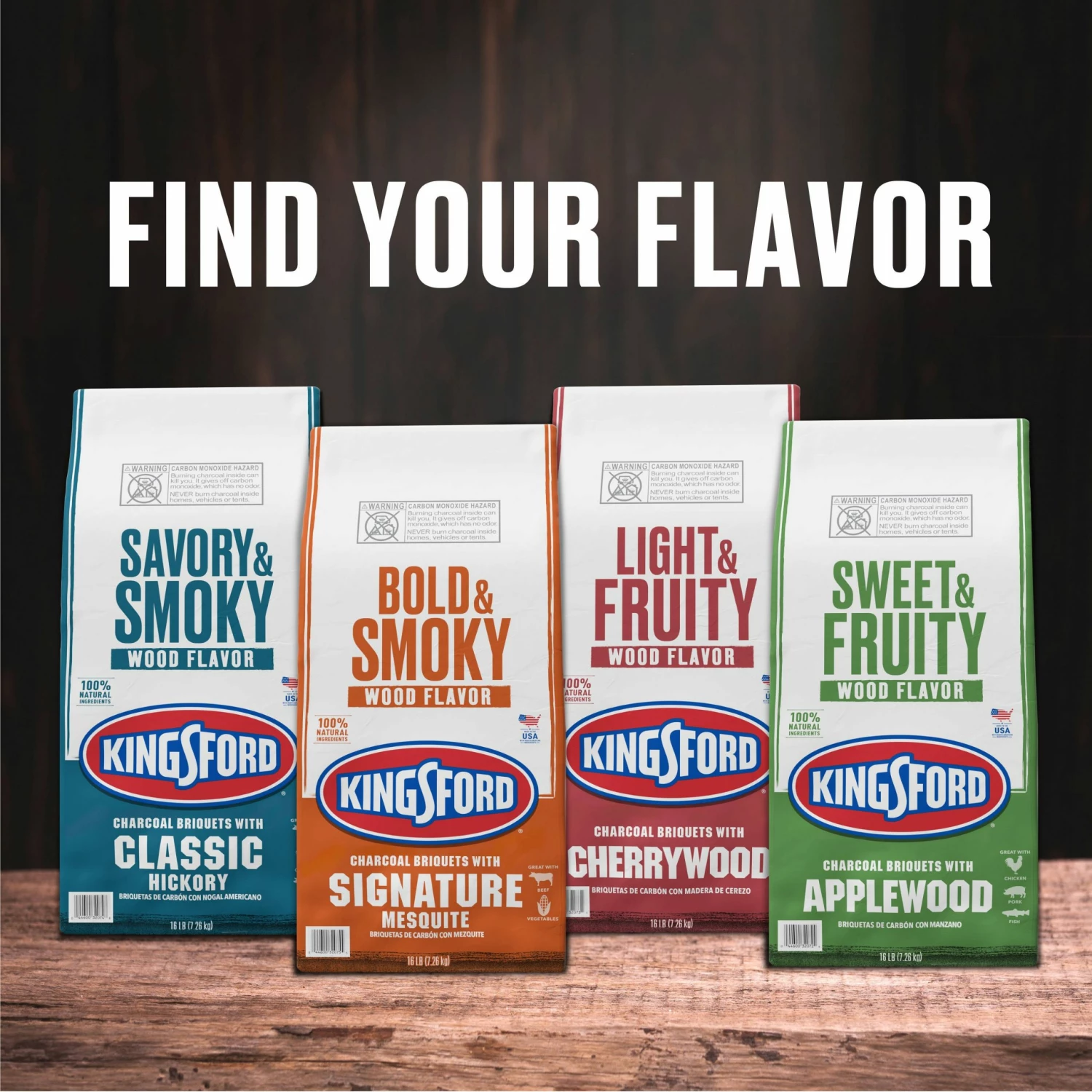 Kingsford Grilling Fuels 8-lb Mesquite Charcoal Briquettes 10 Kingsford Grilling Fuels 8-lb Mesquite Charcoal Briquettes - Image 10