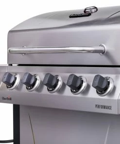 Char-Broil Grills Performance Silver 5-Burner Liquid Propane Gas Grill with 1 Side Burner -Mmaster Outlet Shop 43462969 scaled