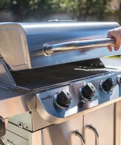 Char-Broil Grills Performance Stainless 4-Burner Liquid Propane Gas Grill with 1 Side Burner -Mmaster Outlet Shop 43465438
