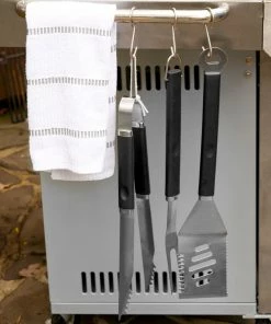 Blue Rhino Grilling Tools & Accessories Stainless Steel Tool Set 16 Blue Rhino Grilling Tools & Accessories Stainless Steel Tool Set -Mmaster Outlet Shop 43537670