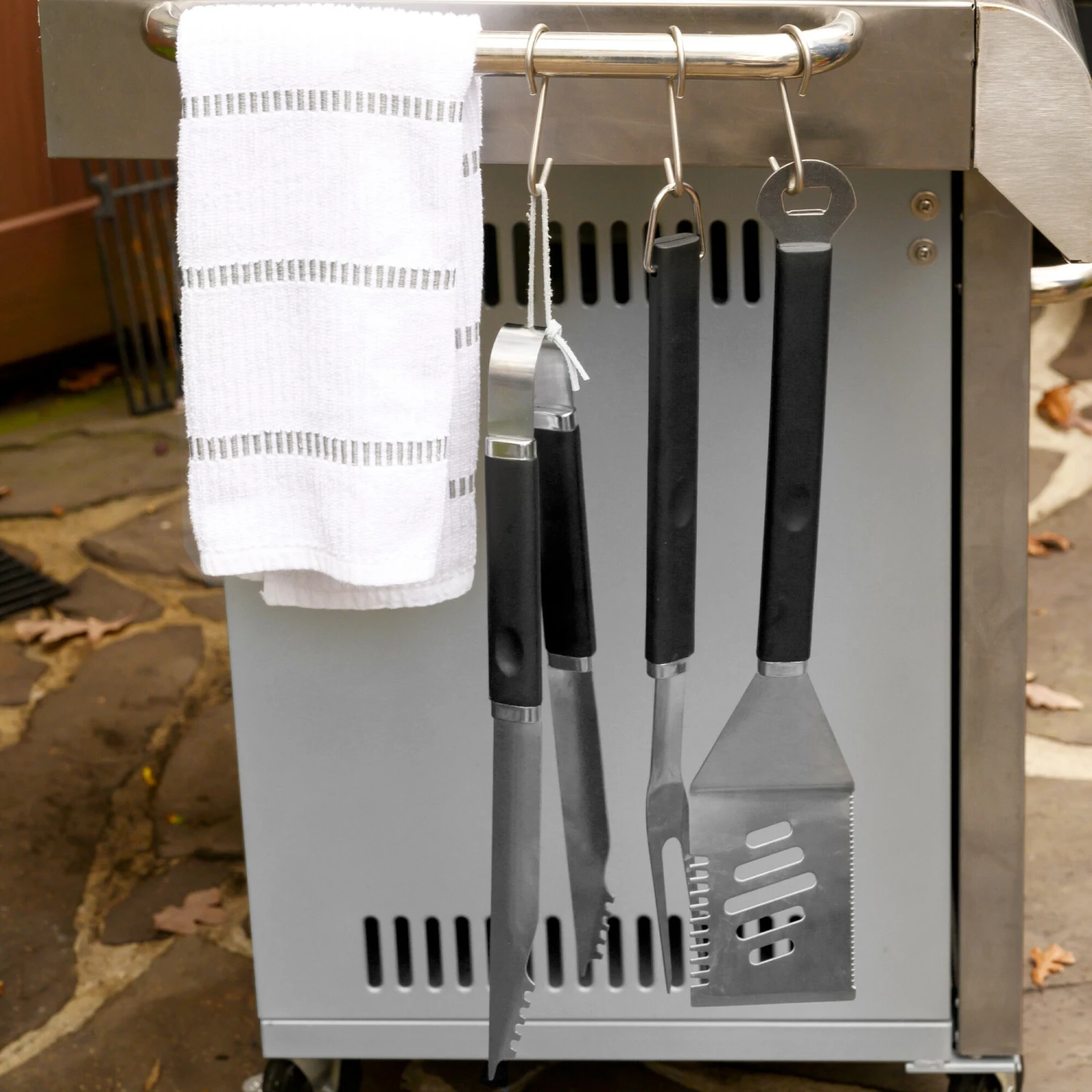 Blue Rhino Grilling Tools & Accessories Stainless Steel Tool Set 8 Blue Rhino Grilling Tools & Accessories Stainless Steel Tool Set - Image 8