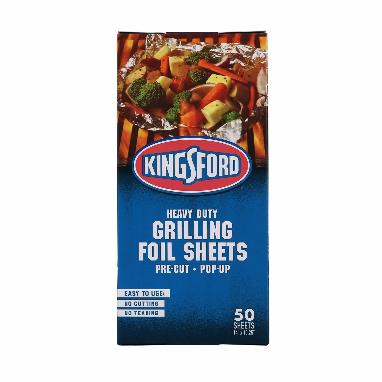 Kingsford Grilling Tools & Accessories 50-Pack Aluminum Foil Non-Stick Grill Sheet(S) 2 Kingsford Grilling Tools & Accessories 50-Pack Aluminum Foil Non-Stick Grill Sheet(S) - Image 2