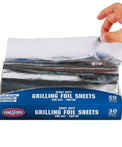 Kingsford Grilling Tools & Accessories 50-Pack Aluminum Foil Non-Stick Grill Sheet(S) 9 Kingsford Grilling Tools & Accessories 50-Pack Aluminum Foil Non-Stick Grill Sheet(S) -Mmaster Outlet Shop 43649729 scaled