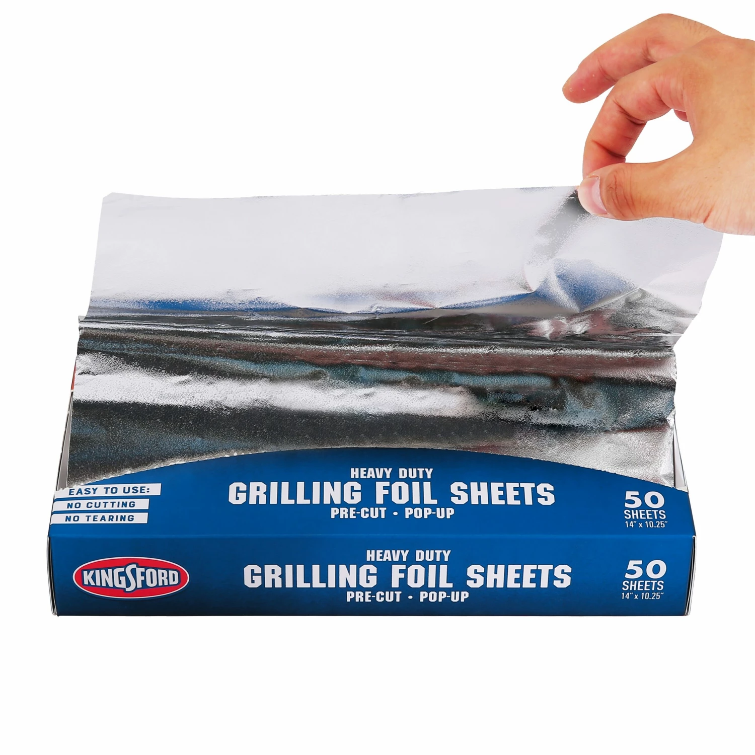Kingsford Grilling Tools & Accessories 50-Pack Aluminum Foil Non-Stick Grill Sheet(S) 4 Kingsford Grilling Tools & Accessories 50-Pack Aluminum Foil Non-Stick Grill Sheet(S) - Image 4