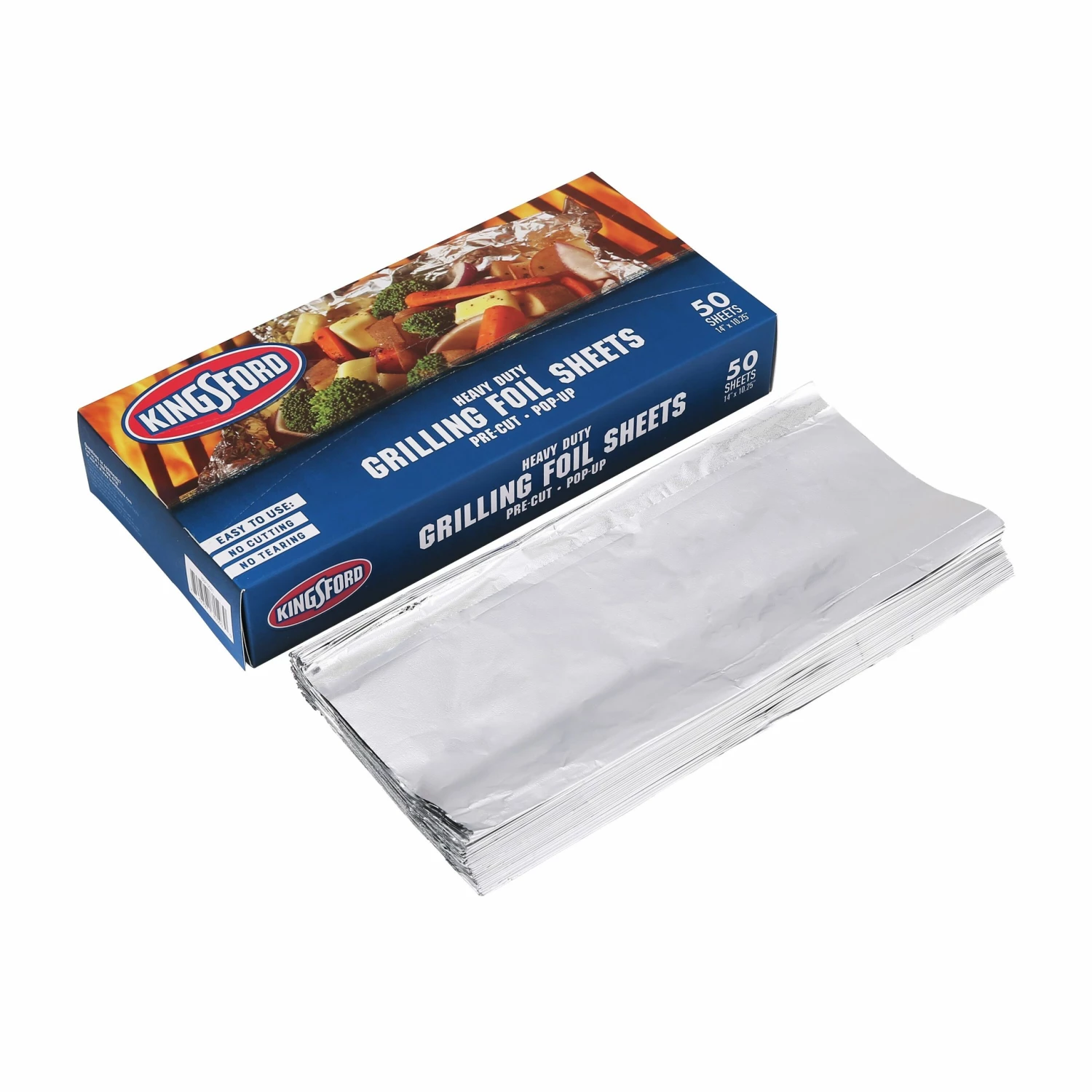Kingsford Grilling Tools & Accessories 50-Pack Aluminum Foil Non-Stick Grill Sheet(S) 5 Kingsford Grilling Tools & Accessories 50-Pack Aluminum Foil Non-Stick Grill Sheet(S) - Image 5