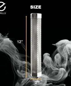 Z GRILLS Grilling Tools & Accessories 3.5-in L x 3.5-in W x 12-in H Stainless Steel Smoker Box -Mmaster Outlet Shop 44127979