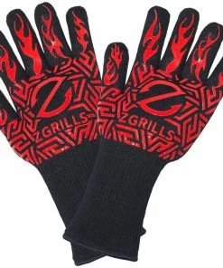 Z GRILLS Grilling Tools & Accessories BBQ Grill Gloves 1472℉ Oven Gloves Heat Resistant, Universal Size for Barbecue, Baking, Frying, Welding, Cutting