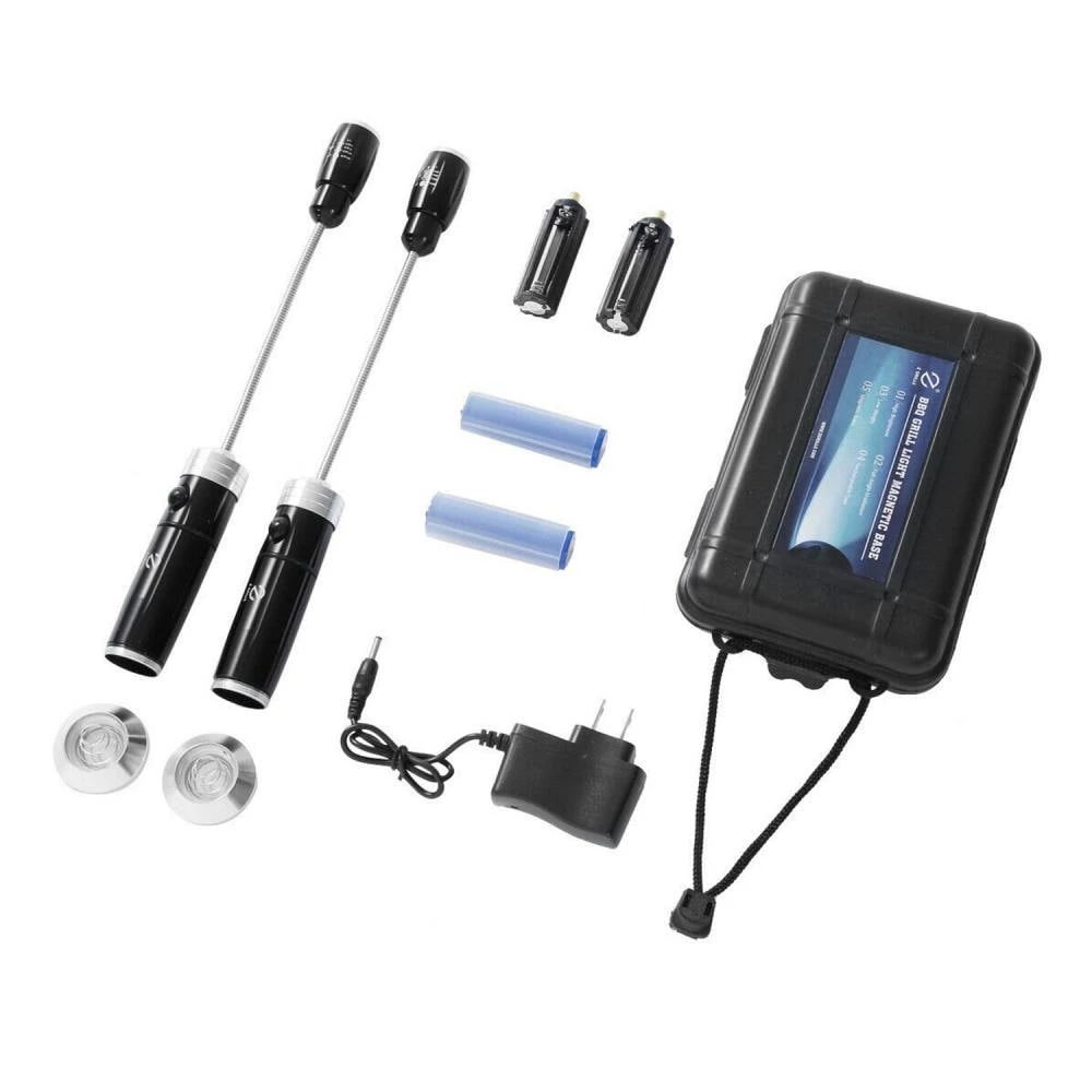 Z GRILLS Grilling Tools & Accessories BBQ Grill LED Light Outdoor Bright Lamp Magnetic Base with Case 2PCS 1 Z GRILLS Grilling Tools & Accessories BBQ Grill LED Light Outdoor Bright Lamp Magnetic Base with Case 2PCS