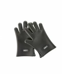 Weber Grilling Tools & Accessories 2-Pack Black Silicone Grill Gloves 9 Weber Grilling Tools & Accessories 2-Pack Black Silicone Grill Gloves -Mmaster Outlet Shop 44191074
