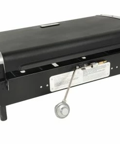 Blue Rhino Grills Blue Rhino Razor 2-Burner Portable LP Gas Griddle with Lid -Mmaster Outlet Shop 44202653