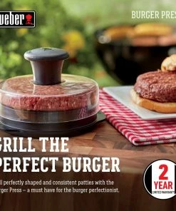 Weber Grilling Tools & Accessories Plastic Burger Press -Mmaster Outlet Shop 44419184